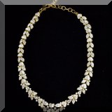 J03. Rhinestone necklace. 